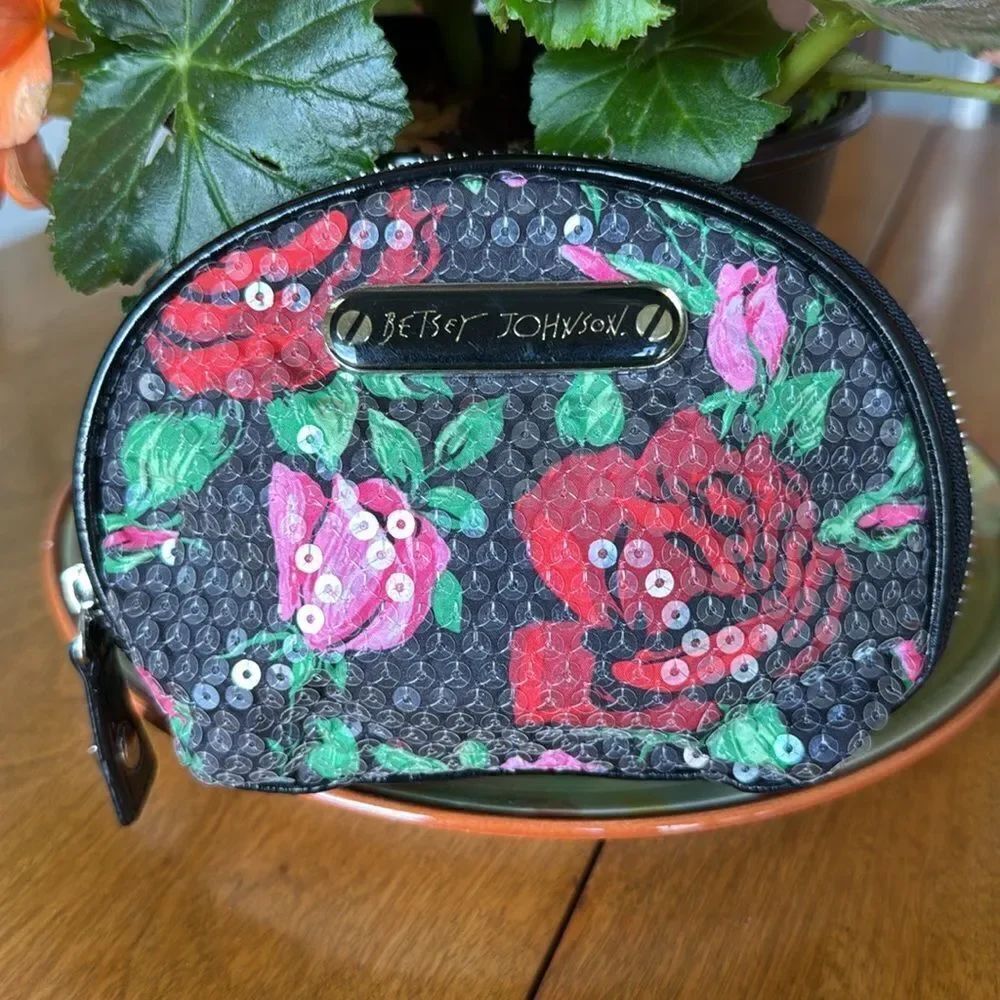 Betsey Johnson cosmetic bag